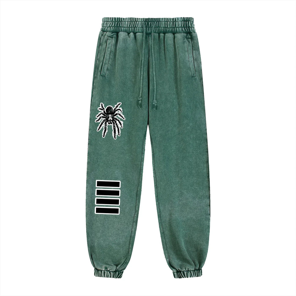CIPHER Spider blackish green joggers, 100% cotton streetwear style