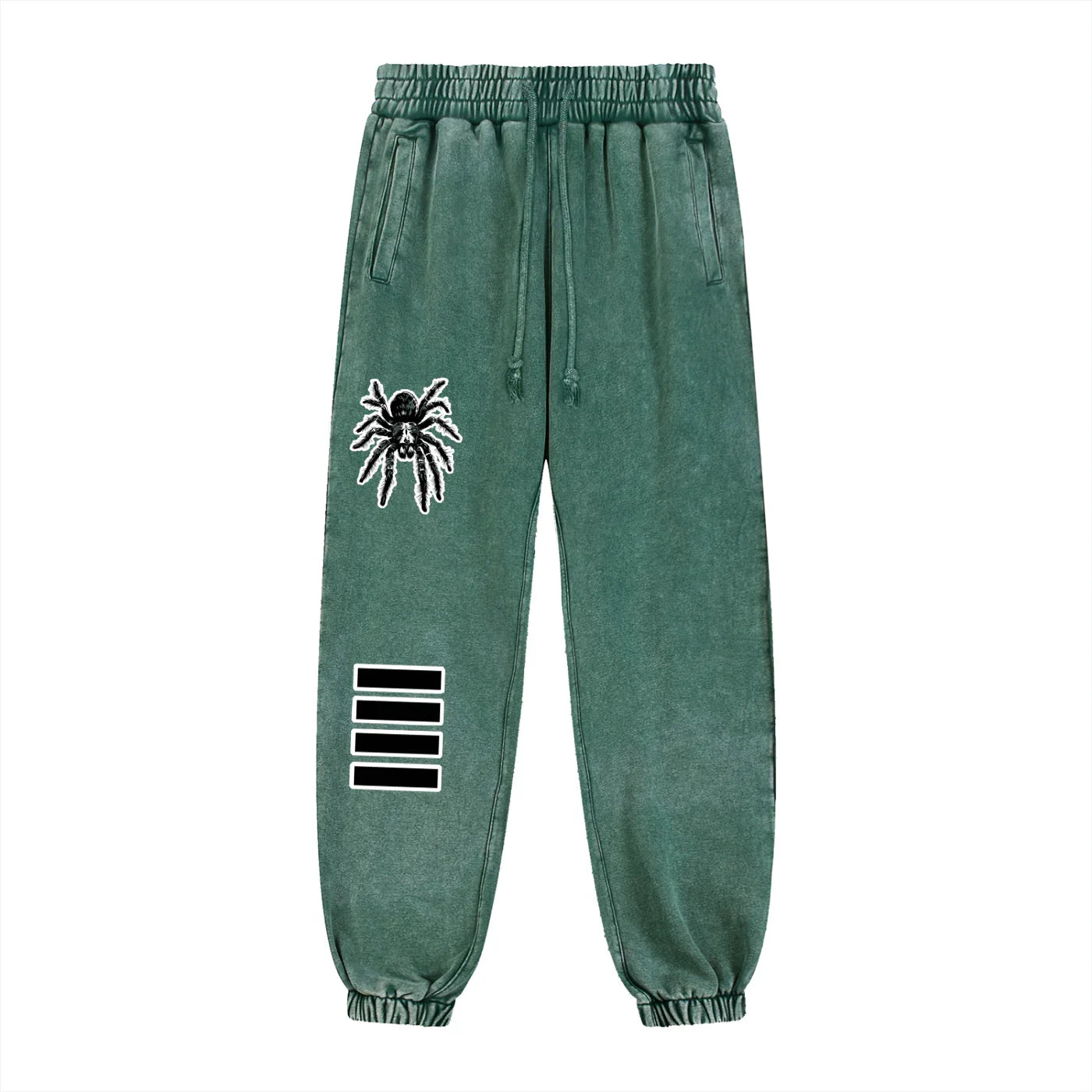 CIPHER Spider blackish green joggers, 100% cotton streetwear style